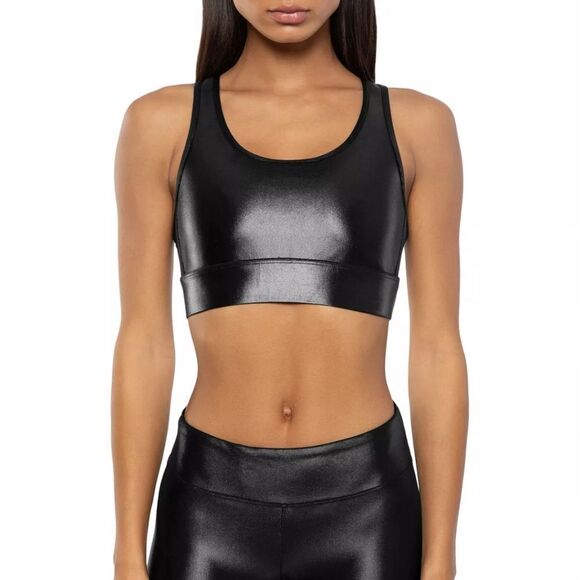 KORAL BERMUDA Infinity Racerback Mesh Sports Bra - Picture 1 of 6